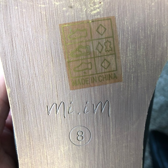 MI.IM Aldine Slip in Mule Charcoal - Picture 9 of 9